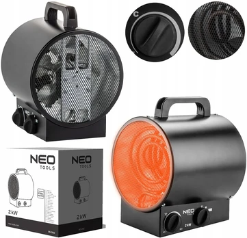 elektrinis šildytuvas Neo Tools Piecyk 90-065 2kw 2000w