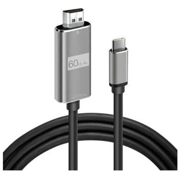 USB Zenwire USB-C - HDMI kabelis 2 m pilkas (5904507528164)