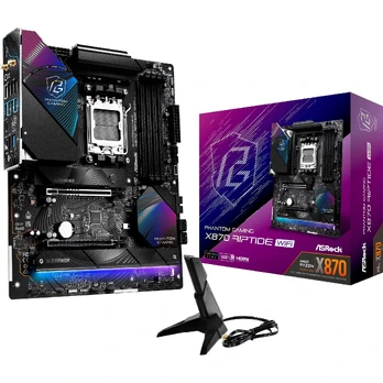 Asrock Motherboard X870 RIPTIDE WIFI 4DDR5 M.2 ATX / X870 RIPTIDE WIFI