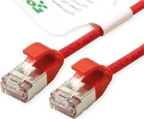 Roline ROLINE Žalias F/UTP DataCenter Patchkabel Cat.6A (EA klasė), LSOH, extra dun, rood, 5 m