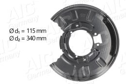 Apsauginis skydas, stabdžių diskas AIC 55911 kaina