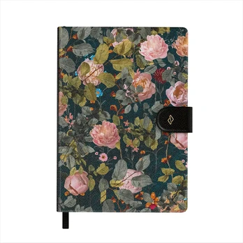 Bloomy Garden - Vintage Notebook, A5 (14.8 x 21cm) / Lined