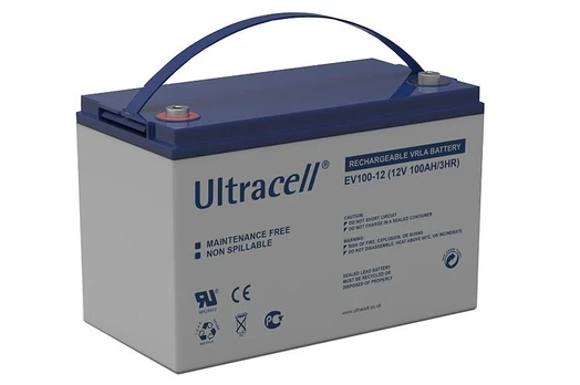 ULTRACELL 12V 120Ah AGM EV akumuliatorius