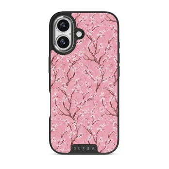 Sakura - iPhone 17 Case, Elite Dark (MagSafe) / Silver