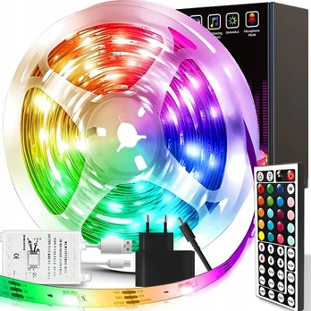 Šviesos diodų juosta RGB, 5 m