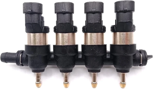 LPG/CNG OKCAN Ultra-Fast purkštukų blokas 4 cilindrams, 2 Ω