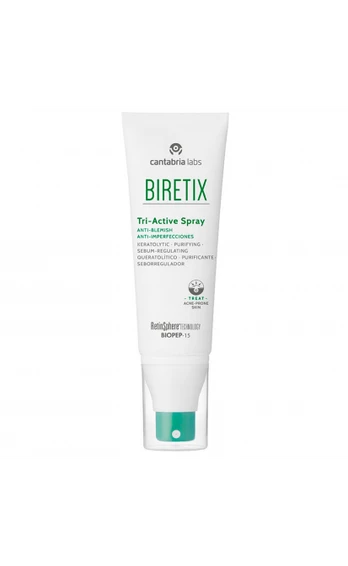 BIRETIX TRI-ACTIVE kūno purškiklis, 100 ml