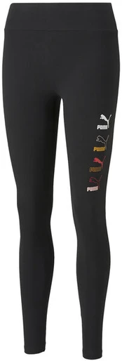 Tamprės moterims Puma Classics Graphics Black 531645 01, juodos
