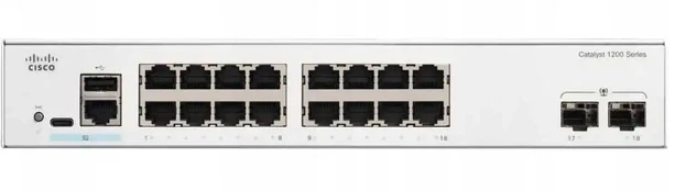 „Catalyst“ C1300-16T-2G, 16 prievadų GE, 2x1G SFP