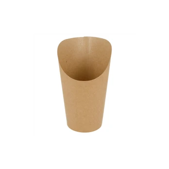 Bulvytėms indelis (rudas, 480 ml., 50 vnt.)