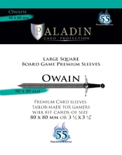 Paladin Sleeves - Premium Large Square 80x80mm (55 Vnt) kaina