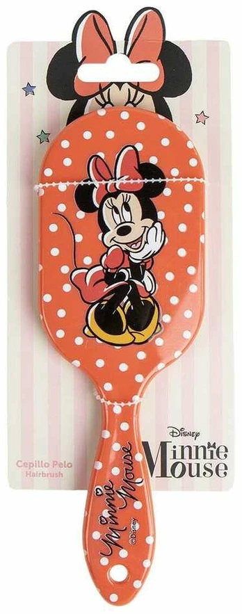 Atpainiojantis šepetys Minnie Mouse Raudona 100 % ABS