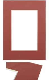 Passepartout 15x21, brick kaina