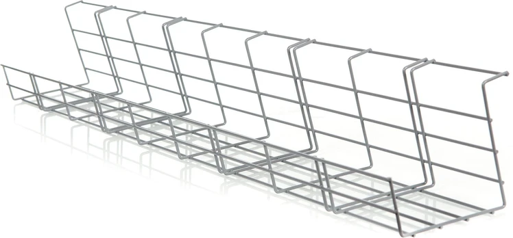 Elfen Cable Basket -johtokori, 72 cm, harmaa