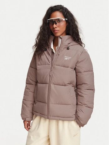 Reebok Žieminė striukė RCC00113 Ruda Regular Fit