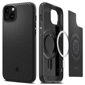 [Užsakomoji prekė] Dėklas iPhone 15 Plus - Spigen Mag Armor - Matte Juodas kaina