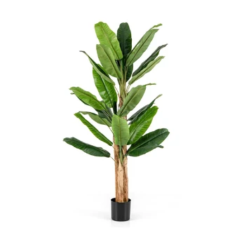 Bonideco Select Dirbtinis bananmedis 20x195cm., įvairių spalvų