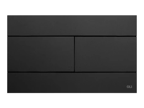 Vandens nuleidimo mygtukas Soft-Touch OLI SLIM, juodas