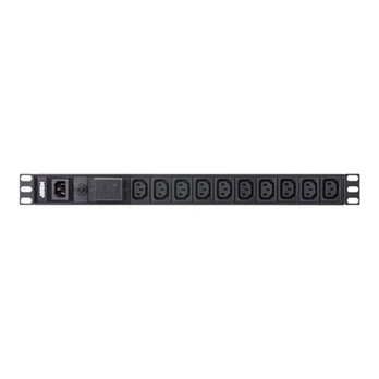 Aten | Basic 1U PDU with surge protection 10A | PE0110SG