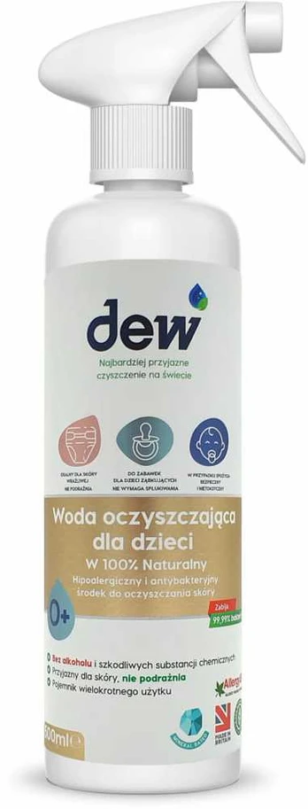Dew Rasa – valomasis vanduo vaikams | 500 ml