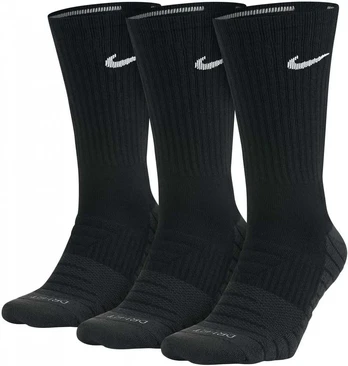 Nike Kojinės U NK Evry Max Cush Crew 3pr Juodas SX5547 010