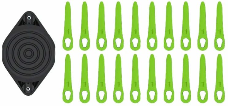Peiliukas Greenworks AFB20PK2C00, žalia