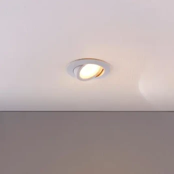 LED įleidžiamas prožektorius Andrej, apvalus, kreminės baltos spalvos