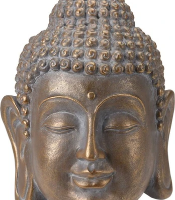 Sodo dekoracija BUDDHA, auksinės sp., 26 x 25 x 41 cm.
