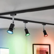 "Paulmann" LED GU10 4,8W 350lm Zigbee juodas 3vnt