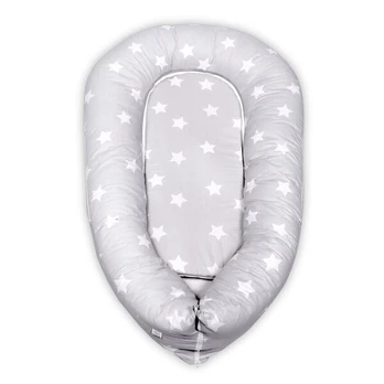 Daugiafunkcis kūdikio lizdelis Lorelli Nest 3in1, Grey Stars