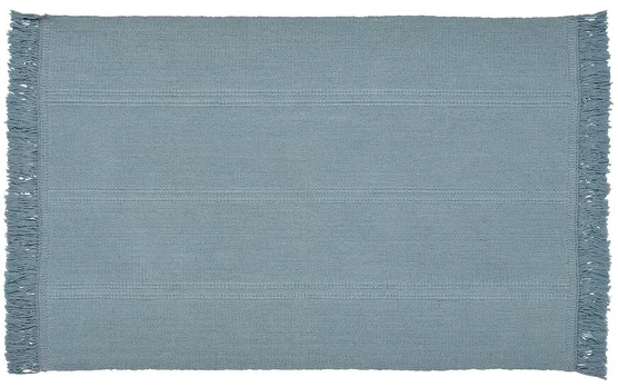 Ikea Sortso Mėlynas plokščiaaustis kilimas 55x85