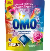 Universalios skalbimo kapsulės OMO ROSE BLOSSOM, 42 vnt. kaina