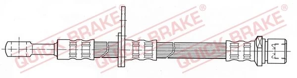 Stabdžių žarnelė QUICK BRAKE 58.977