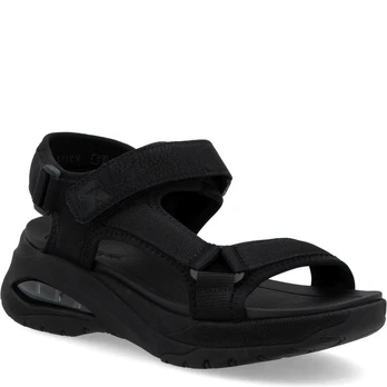 Basutės moterims, Juoda, Sandals
