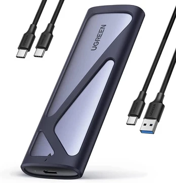 Ugreen M.2 SSD bay USB 3.2 Gen 2 drive (SuperSpeed USB 10 Gbps) gray (CM400 90264)