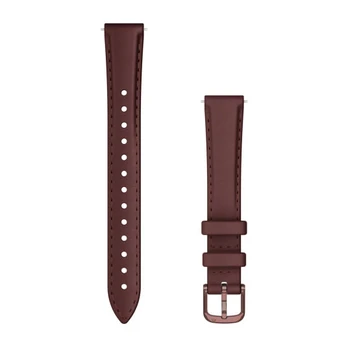 Apyrankė Garmin Lily 2 Bands (14 mm), Mulberry leather, dark bronze hardware