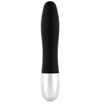 Seven Creations Discretion mini vibratorius, juodas, 11 cm