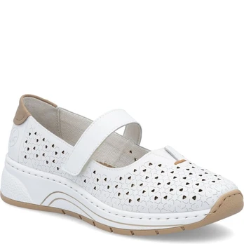 Balerinos moterims, Balta, Ballerina with strap