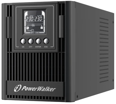 Power Walker Bluewalker VFI 1000 AT – dviguba konversija (prisijungus) – 1000 VA – 900 W – grynas sinusas – 80 V – 300 V