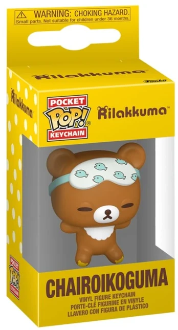 Funko Pocket POP Keychain Rilakkuma Chairoikoguma