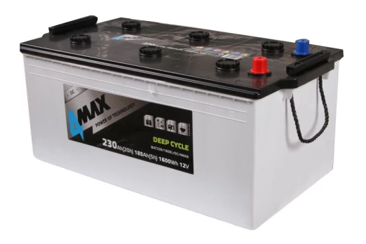 Akumuliatorius 4MAX BAT230/1600L/DC/4MAX 12V 230Ah K+