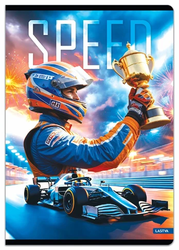 Sąsiuvinis langeliais A5 52lap 80g SPEED