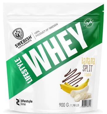 Swedish Supplements Lifestyle Whey, Vanilla Ice, 900 g