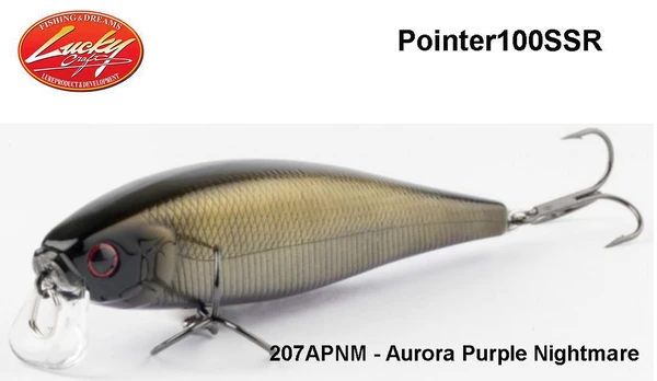 Lucky Craft Floating Pointer 100 SSR 207APNM Aurora Purple Nightmare 10 cm