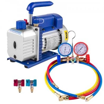 Šaldymo agento vakuuminio siurblio komplektas 84 L/min