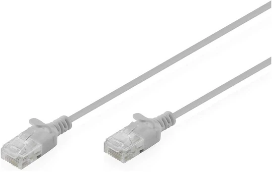 Digitus CAT 6 U-UTP Slim Patchkabel, 2 m, Grau
