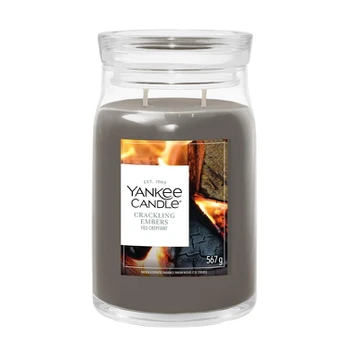 Świeca duża CRACKLING EMBERS YANKEE