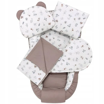 5 dalių Comfort Cotton kūdikio lizdelio rinkinys