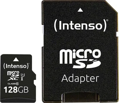 128GB Intenso - MicroSD - UHS-I - PERFORMANCE