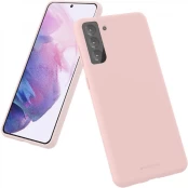 Dėklas Mercury Silicone Case Samsung S906 S22 Plus rožinio smėlio kaina